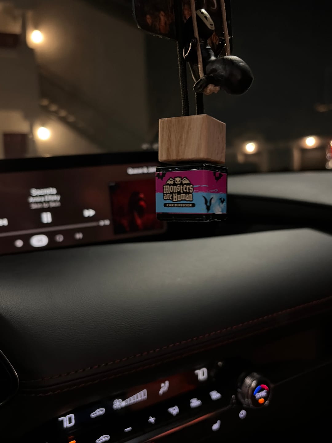 Customer photo review of Monsters are Human Car Diffuser