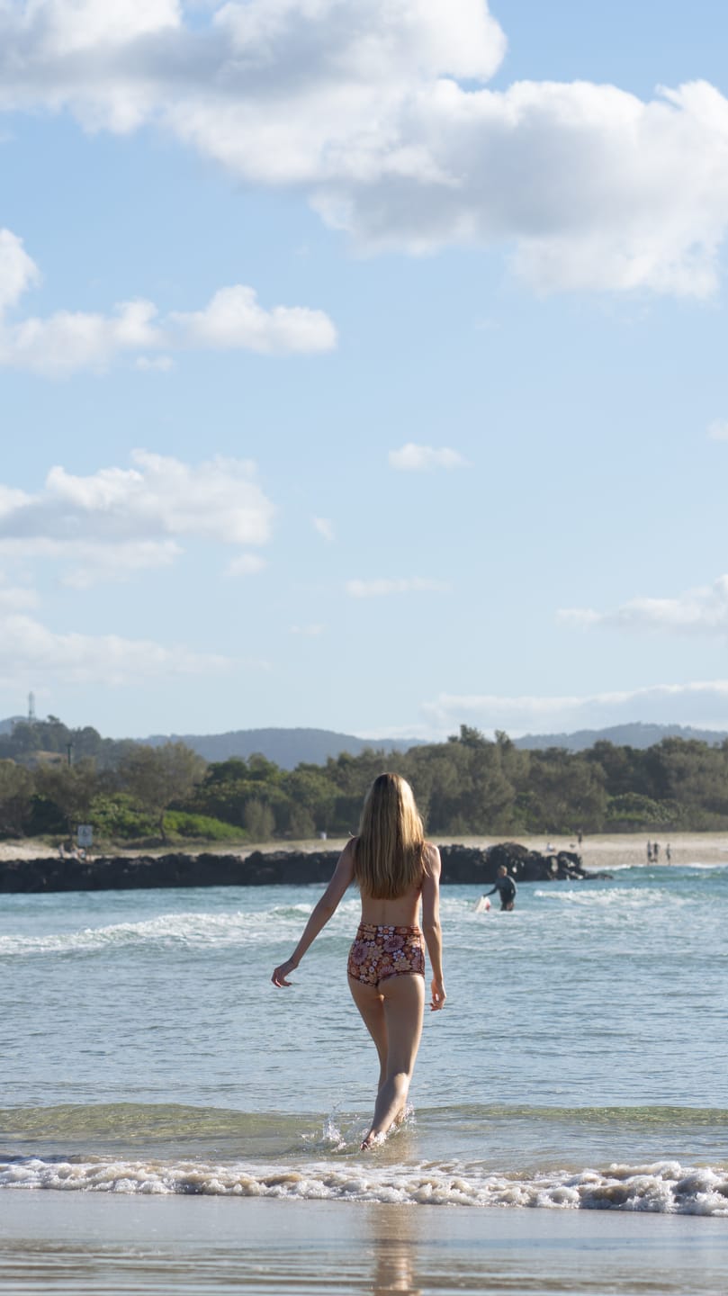 Customer photo review of Flower Power Misool Swim Short