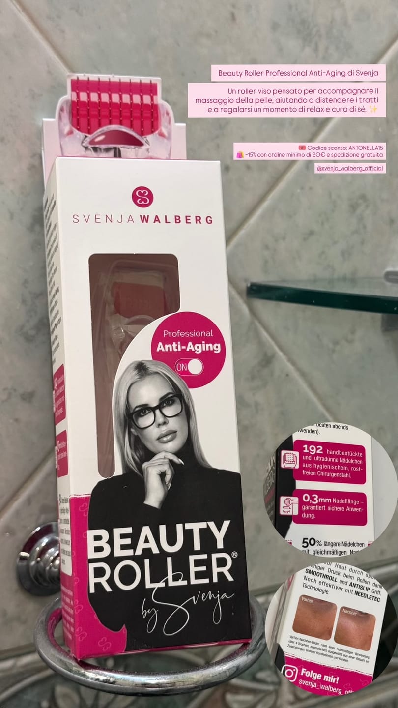 Customer photo review of BEAUTYROLLER® - Microneedling für Gesicht & Dekolleté
