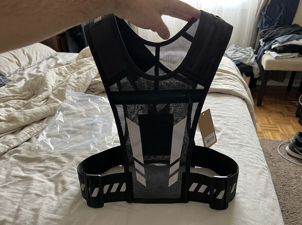 Customer photo review of Chaleco reflectante deportivo