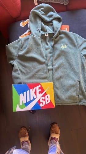 Customer photo review of Oversized Fit Teddy Unisex Hoodie