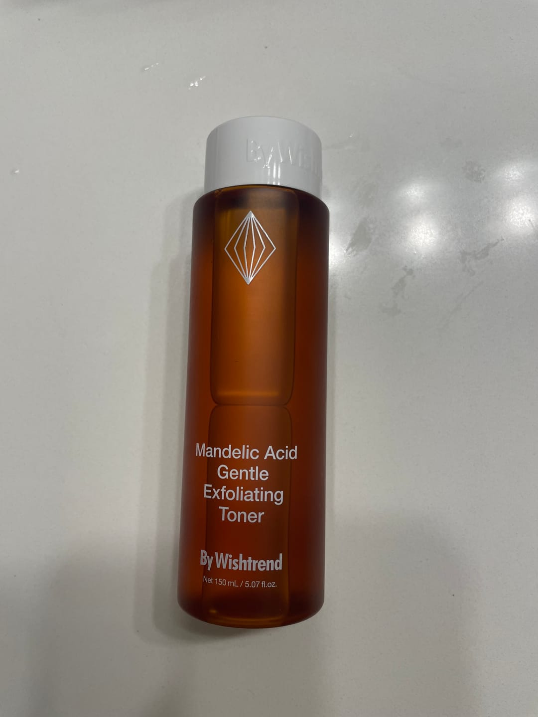 Customer photo review of Mandelic Acid Gentle Exfoliating Toner