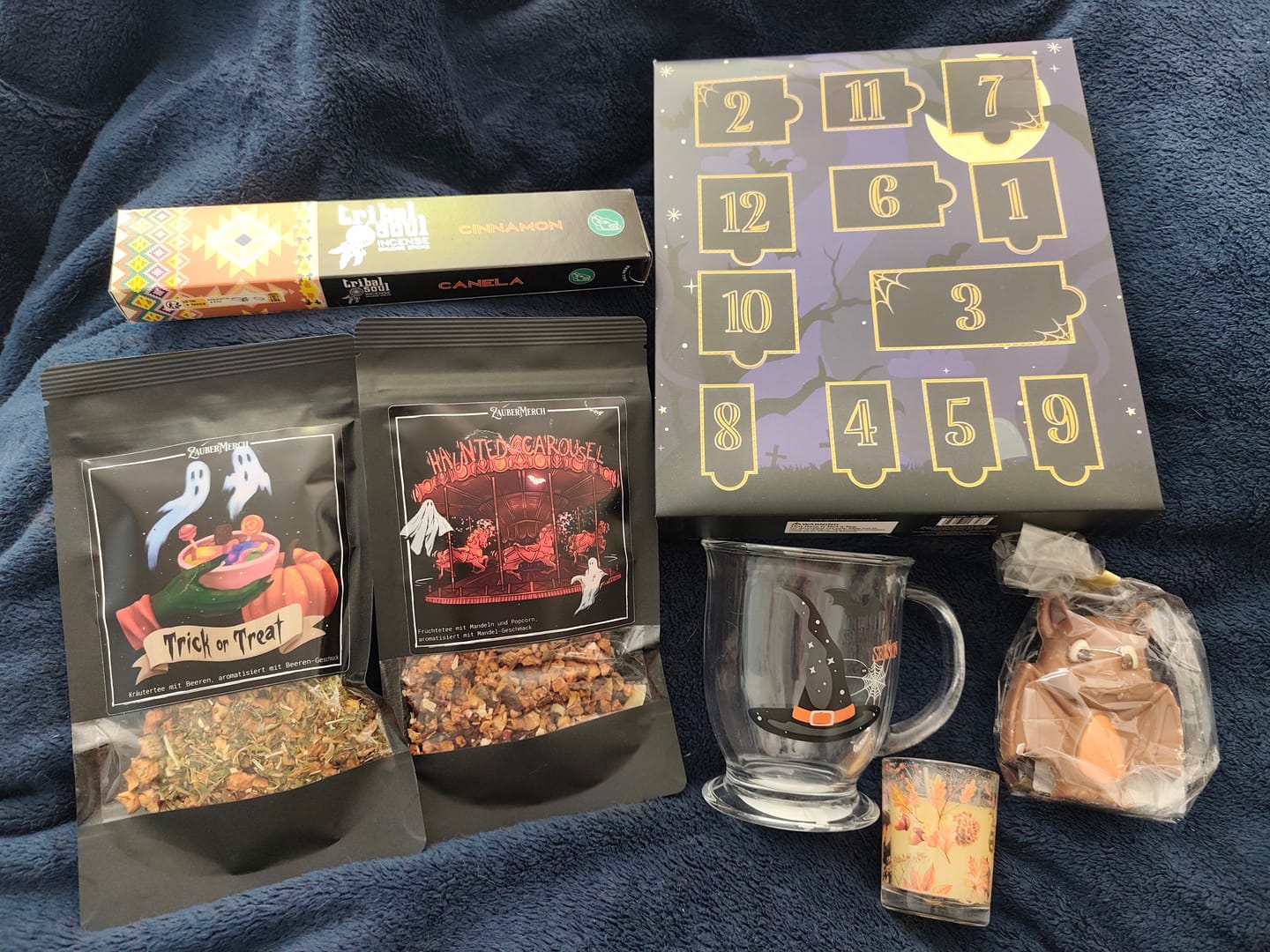 Customer photo review of XXL Herbst & Halloween Mystery Box