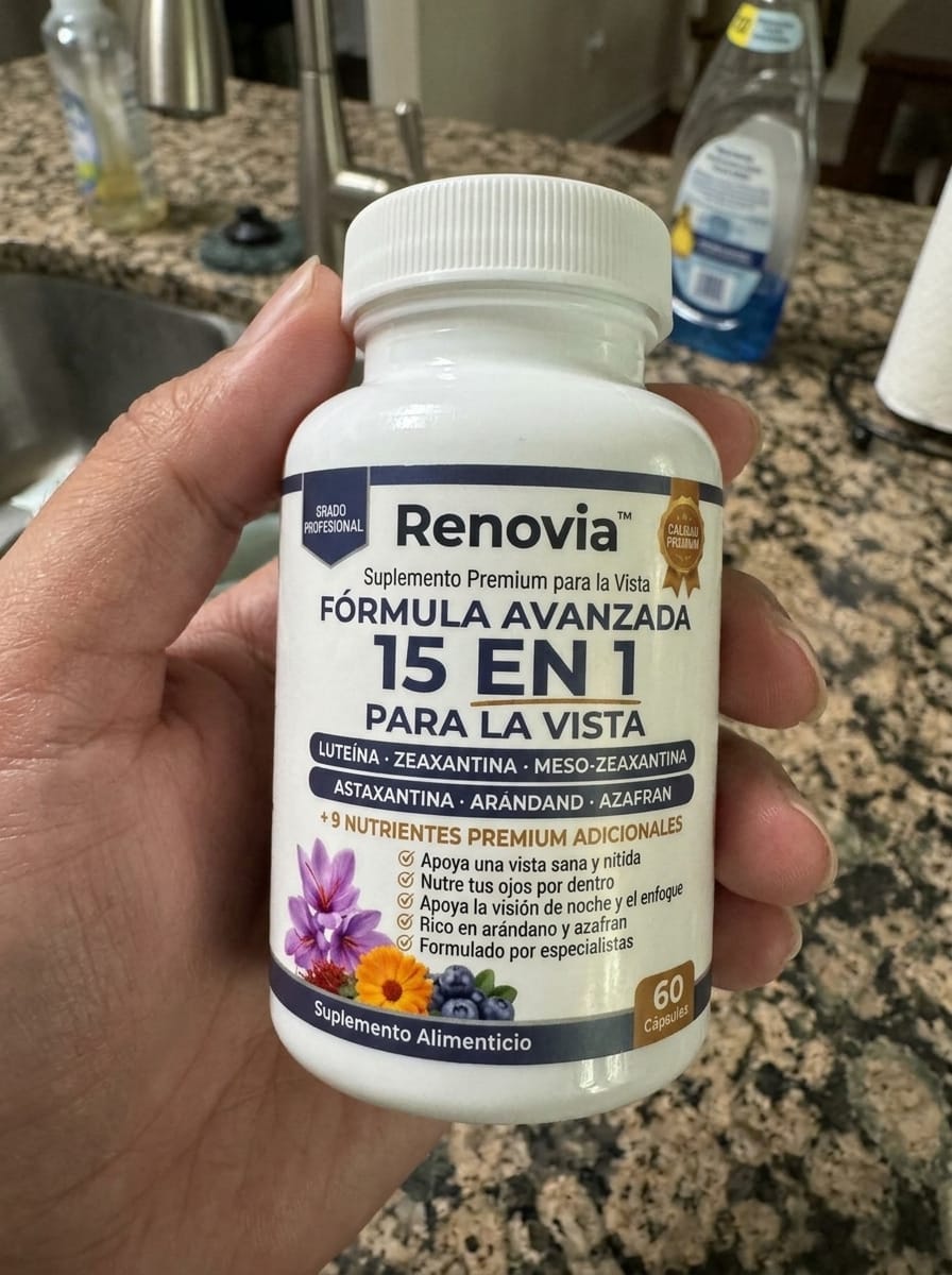Customer photo review of Renovia 15 en 1 | Cuida la nitidez de tu vista con los años