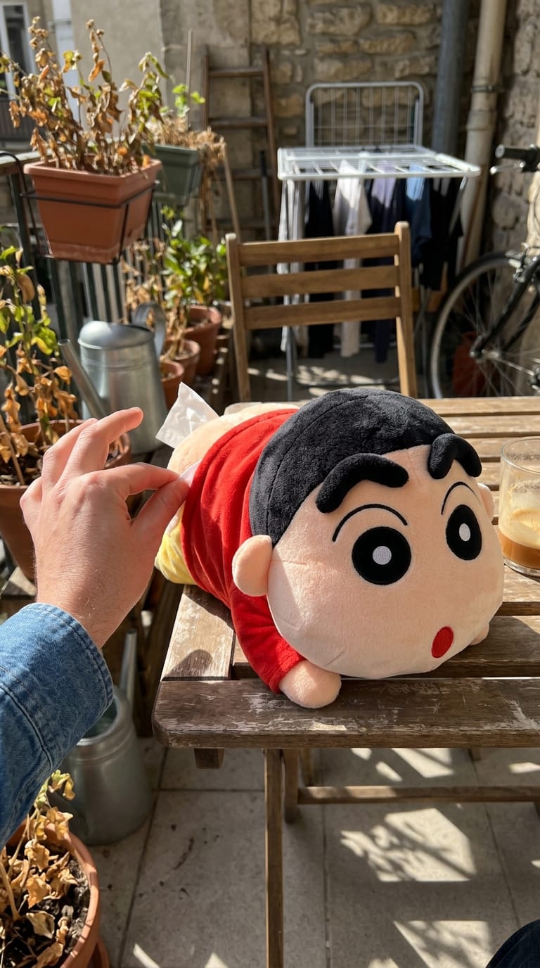 Customer photo review of Peluche portapañuelos