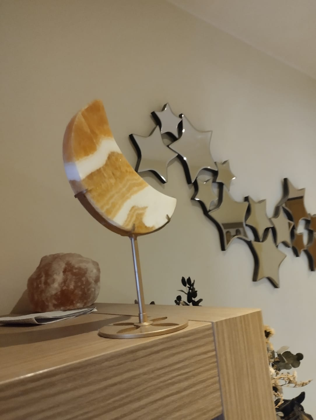 Customer photo review of Calcita amarilla | Luna |  Energía - Limpieza energética