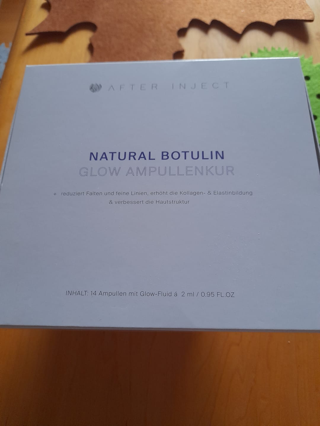 Customer photo review of Natural Botulin Glow Ampullenkur