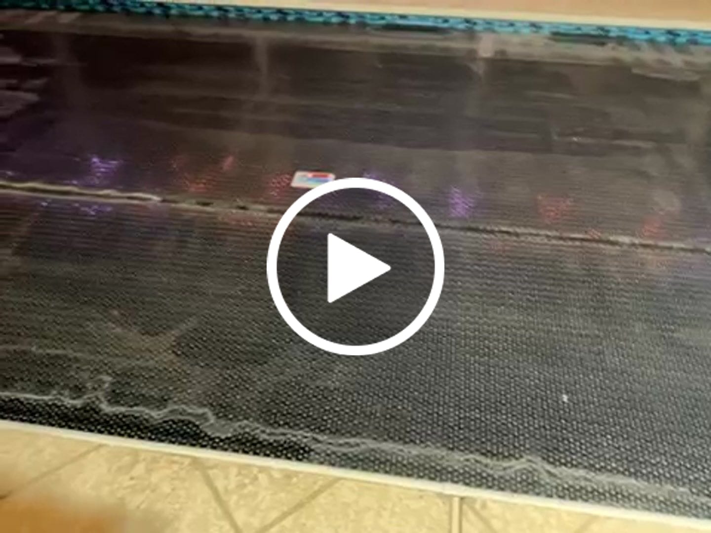 Customer video review of GeoBubble EnergyGuard™ Award-Winning Solar Pool Cover - The Best Cover For Heating While Inhibiting Algae