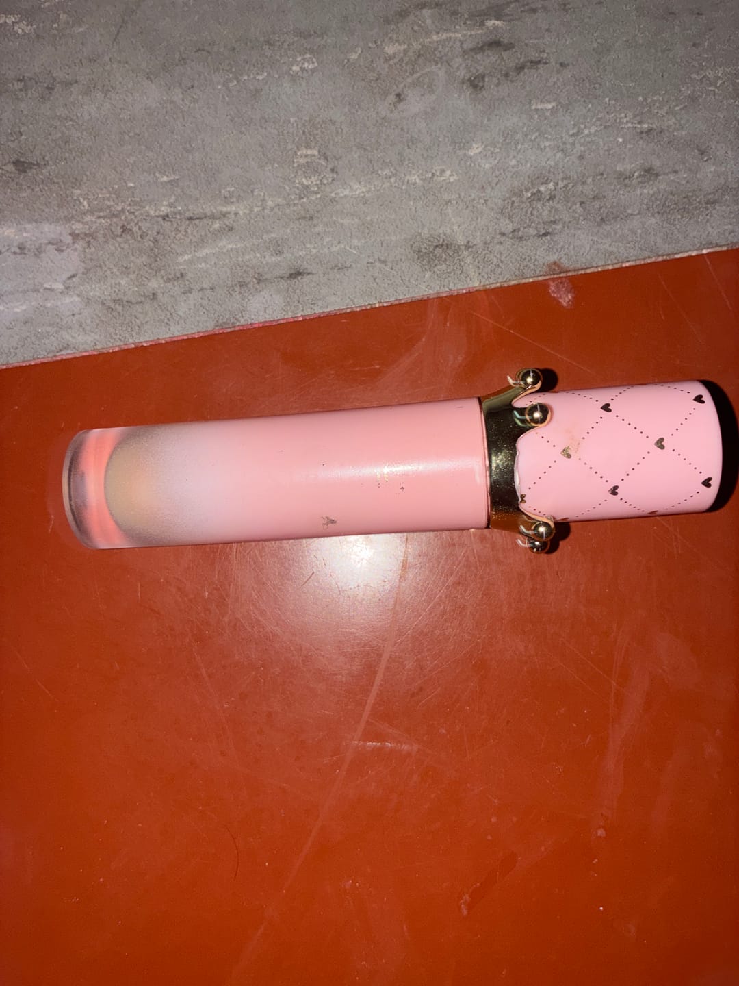 Customer photo review of Stay Shining Crown Lip Oil