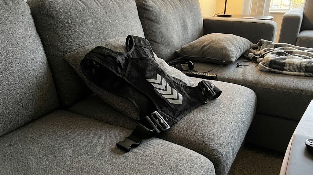 Customer photo review of Chaleco reflectante deportivo