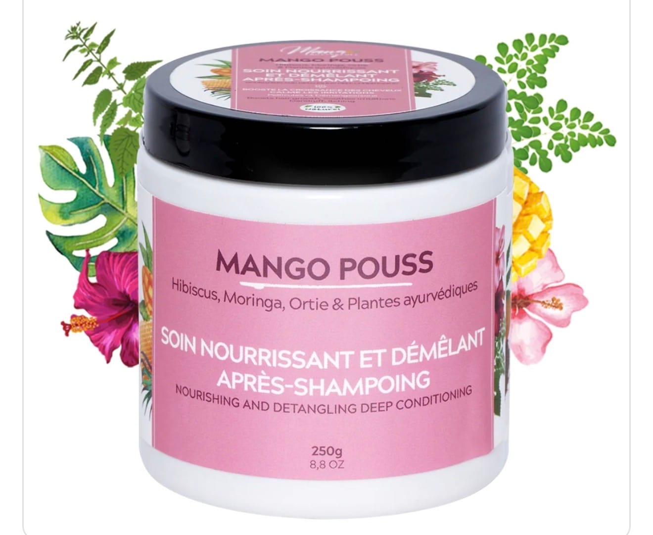 Customer photo review of Soin nourrissant et démêlant après-shampoing - POUSS