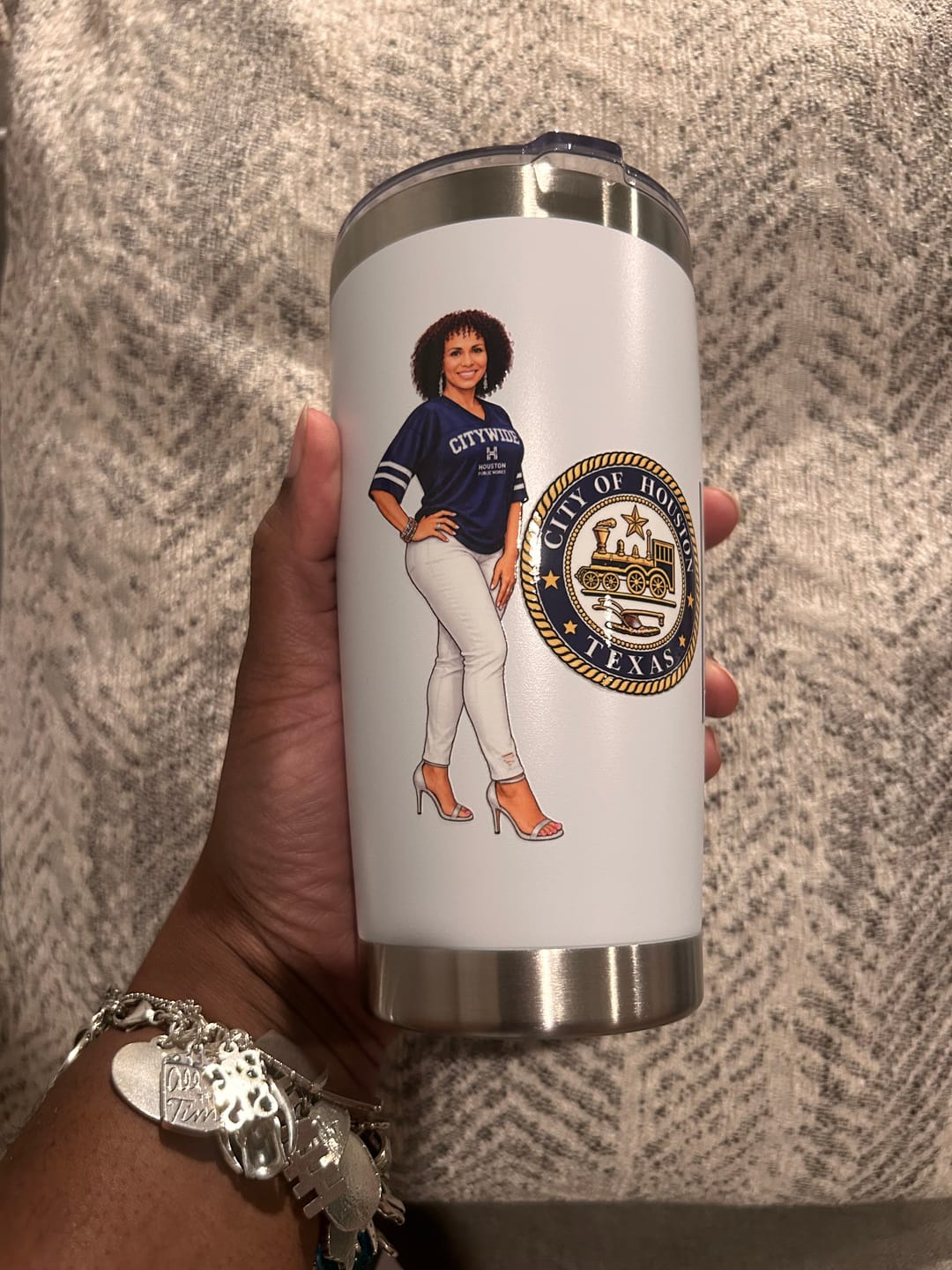 Customer photo review of UV Stickers Transfers By Size