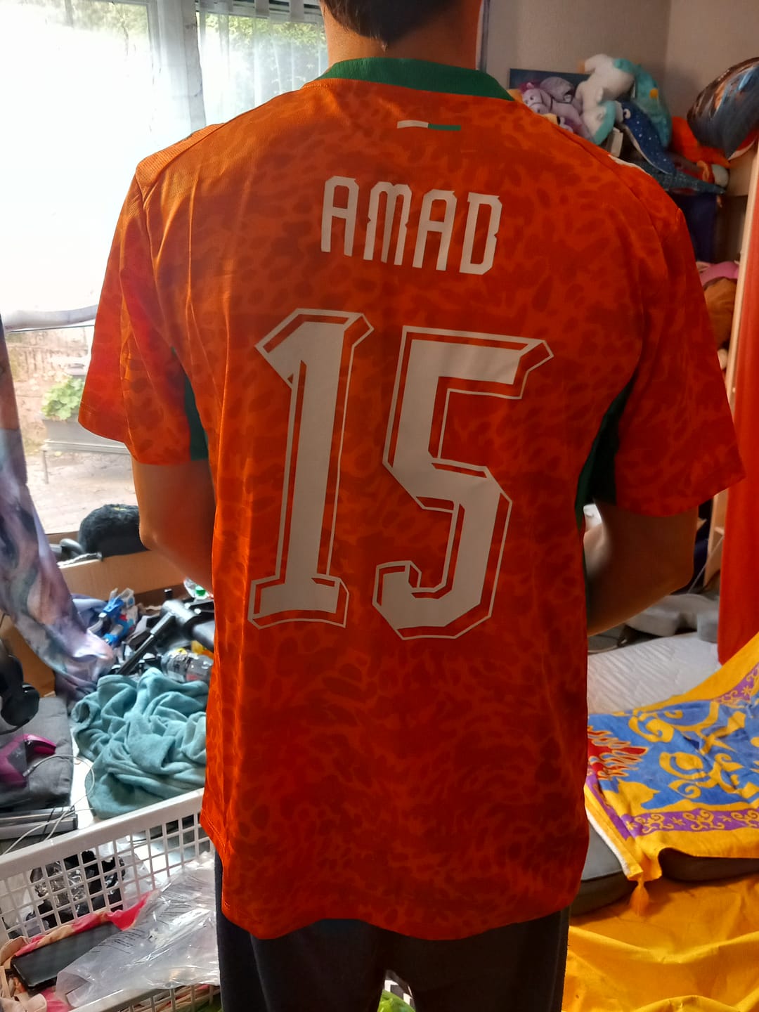 Customer photo review of Amad Diallo Ivory Coast World Cup 2026 Football Jersey Trikot Maillot