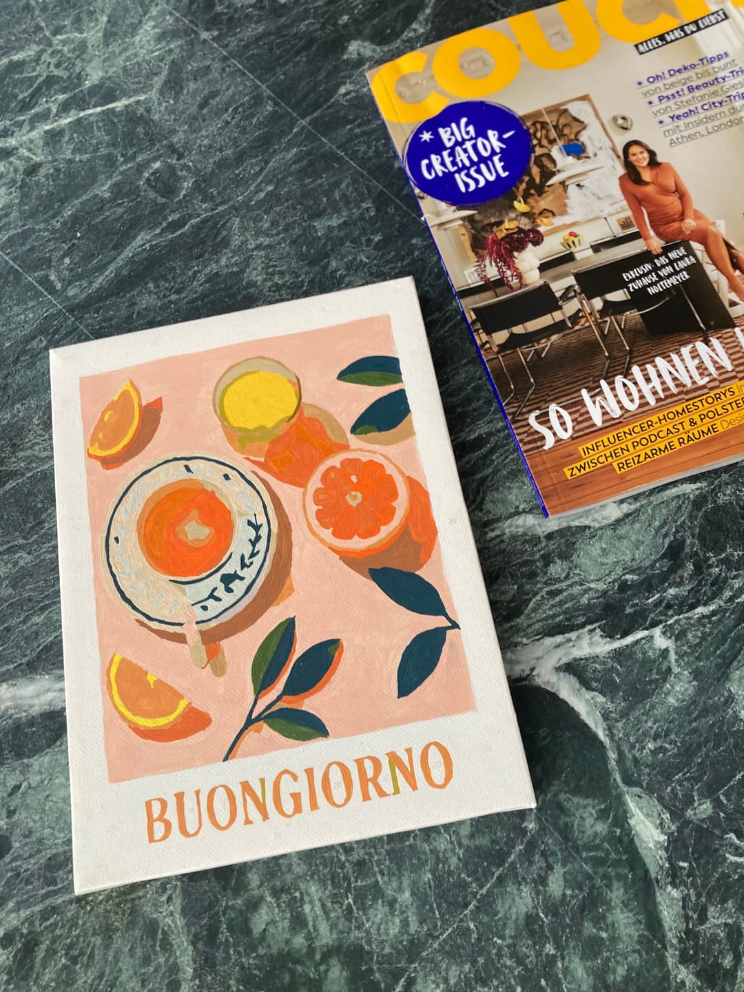 Customer photo review of 12 Mini Paintings | La Dolce Vita Bundle