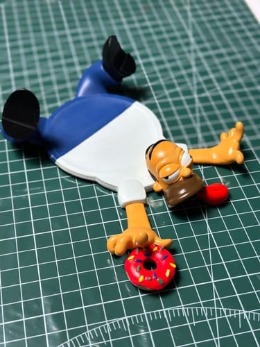 Customer photo review of Homer Coaster STL for 3D Printing