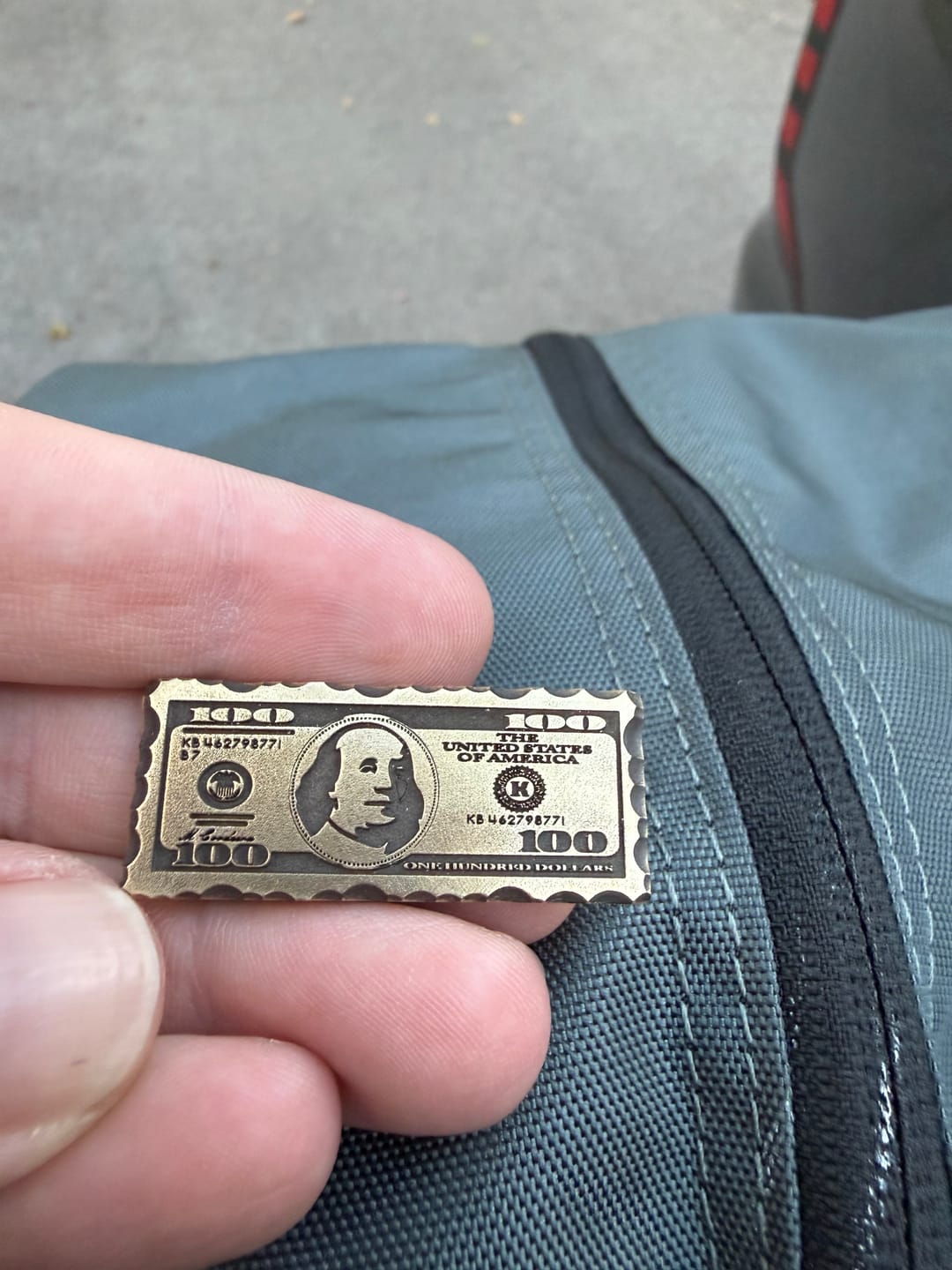 Customer photo review of LEGAL TENDER