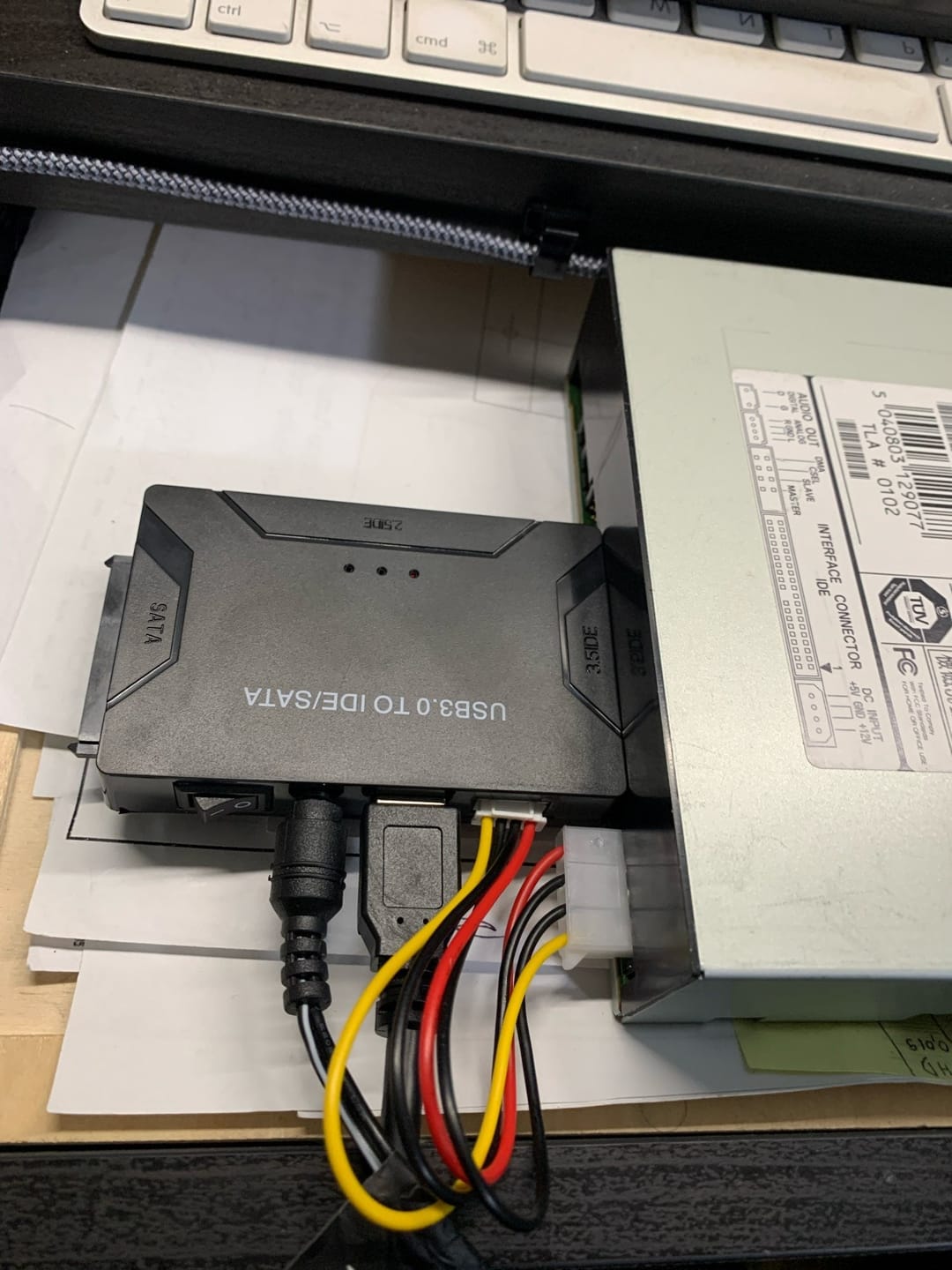 Customer photo review of DataRevive – Open je oude harde schijf via USB