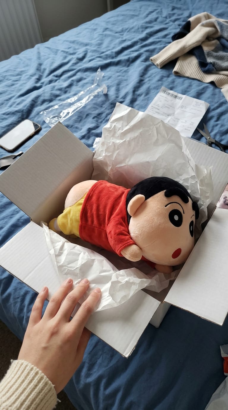 Customer photo review of Peluche portapañuelos