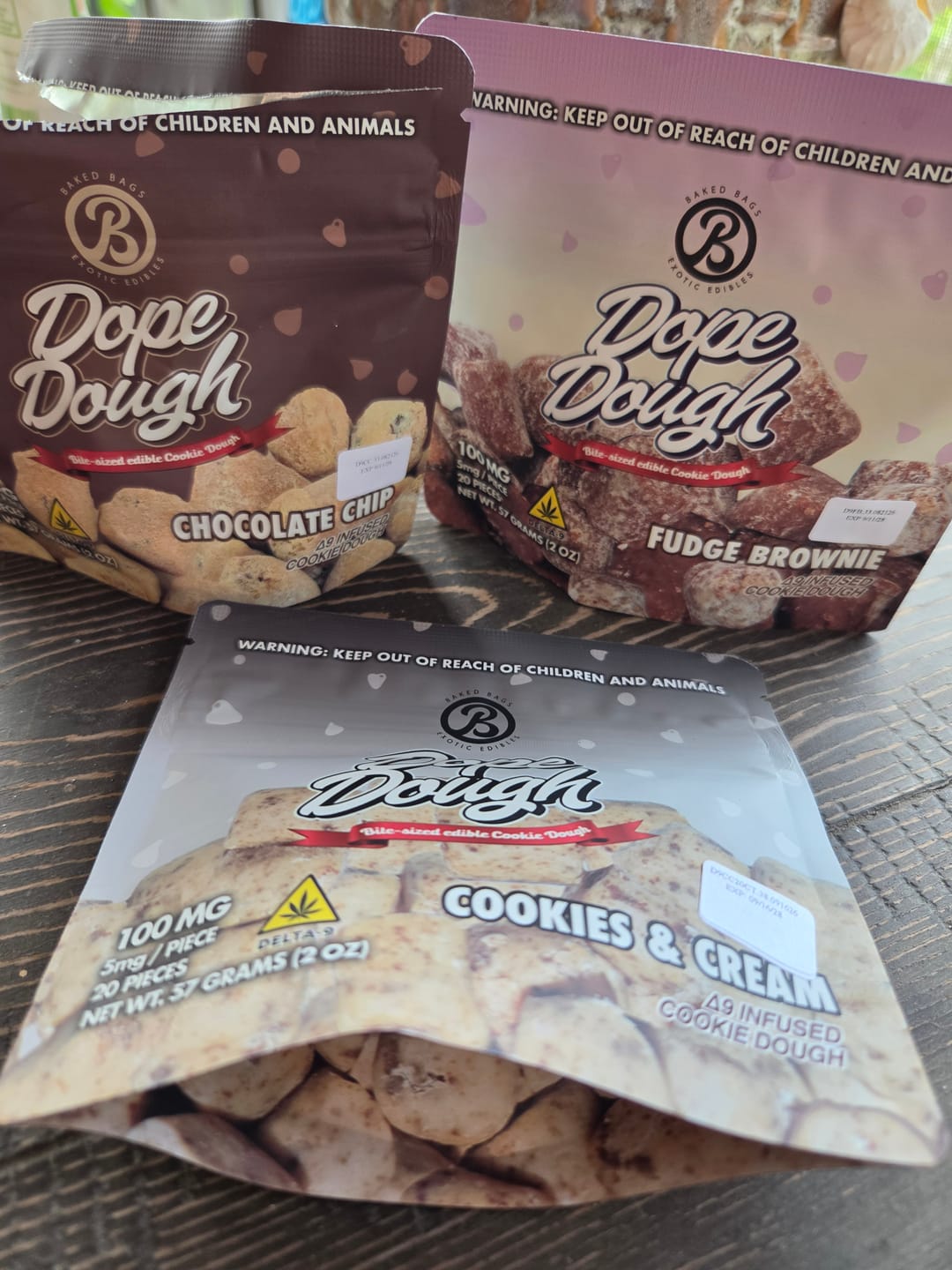 Customer photo review of DOPE DOUGH - VARIETY PACK