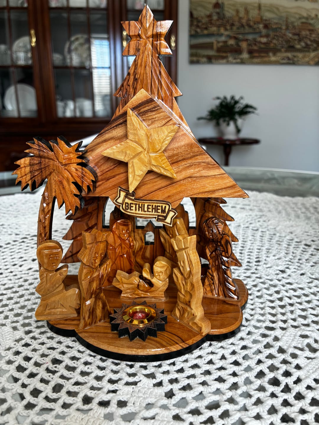Customer photo review of Holy Land Nativity Scene with Music Box