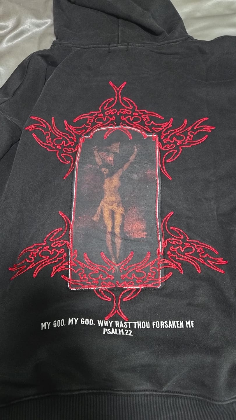 Customer photo review of Forsaken Hoodie
