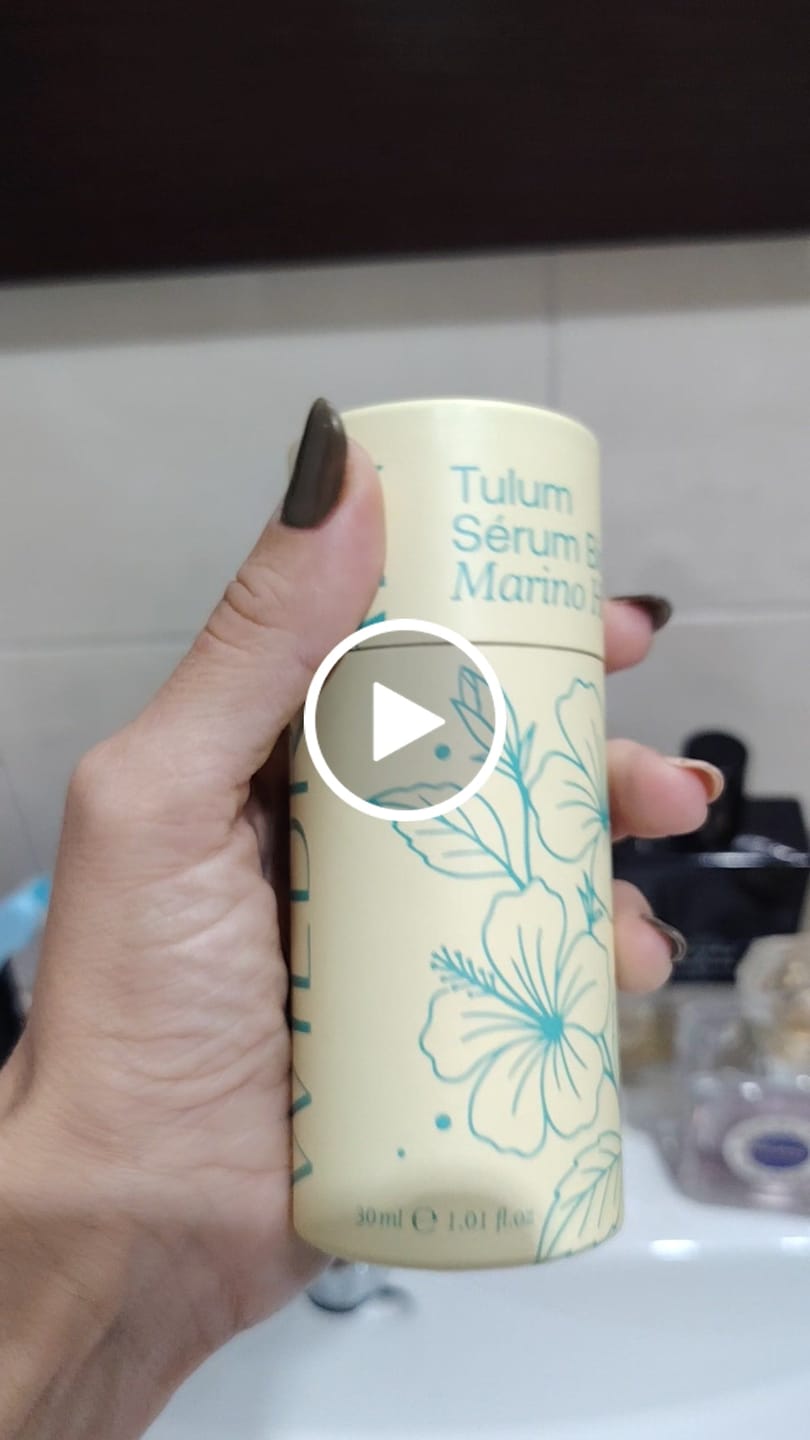 Customer video review of Sérum Antiarrugas y Antiflacidez TULUM