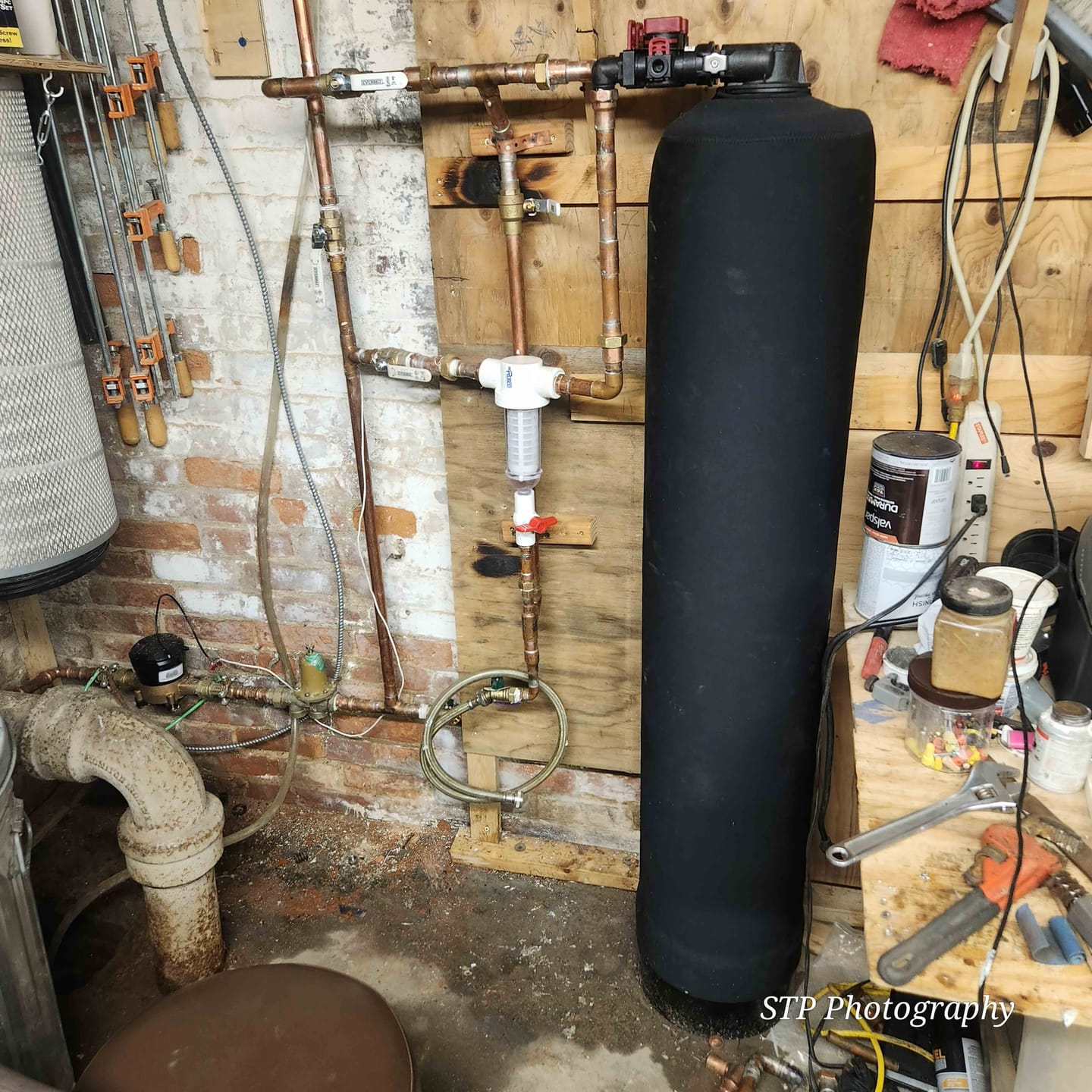 Customer photo review of SoftPro Fluoride & Chlorine+ SUPER Filter (Whole House Catalytic + Bone Char Carbon Filter)