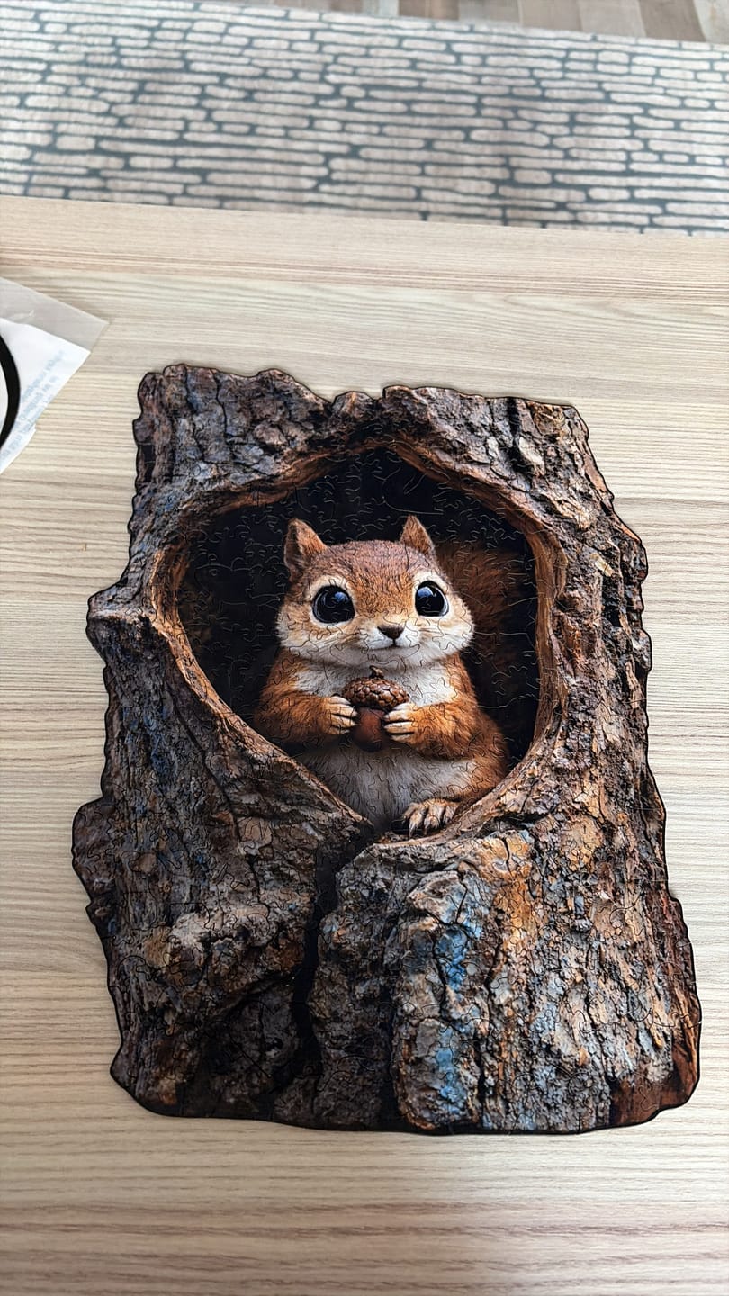 Customer photo review of Sincabın Hazinesi - Ahşap Puzzle