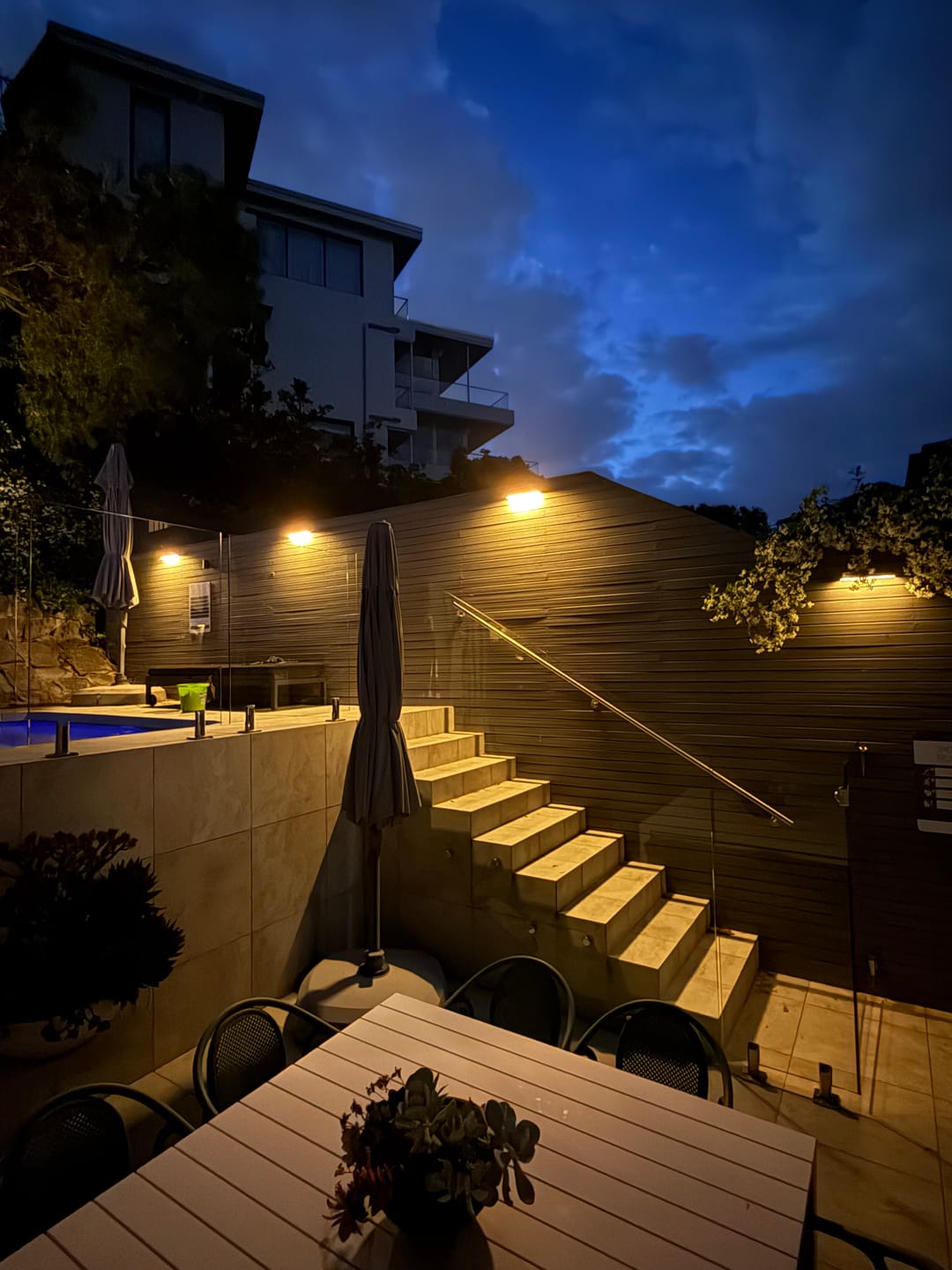 Customer photo review of Solar Wall Light with Motion Sensor