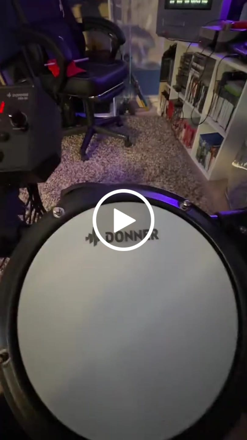 Customer video review of Donner DED-80 Batterie électronique adaptée aux adolescents