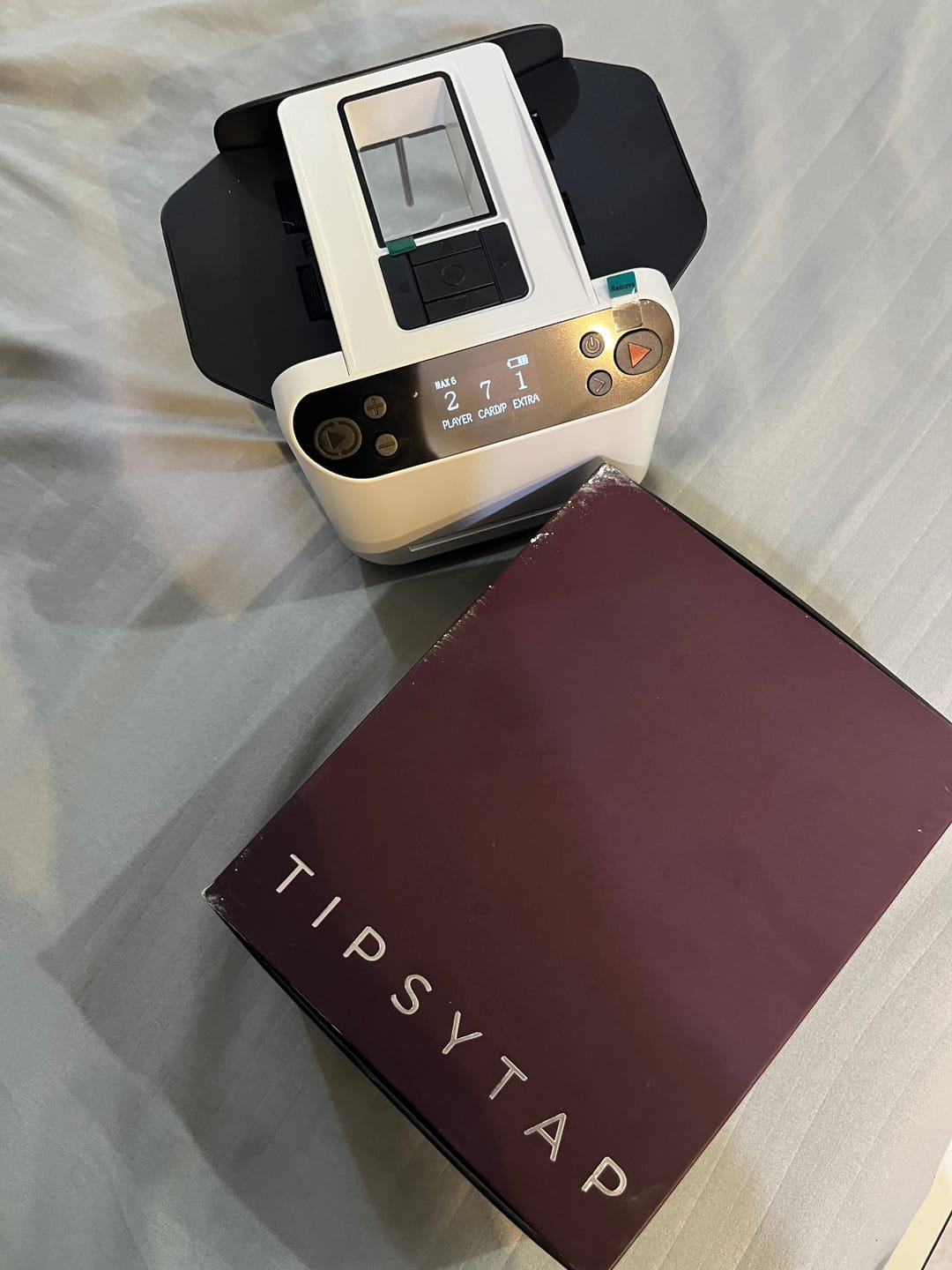Customer photo review of 2-in-1 Card Shuffler & Dealer