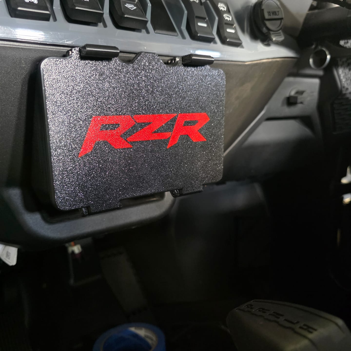 Customer photo review of Stash Box for 2024–2026 Polaris RZR XP and XPS 1000 – Factory-Fit Storage