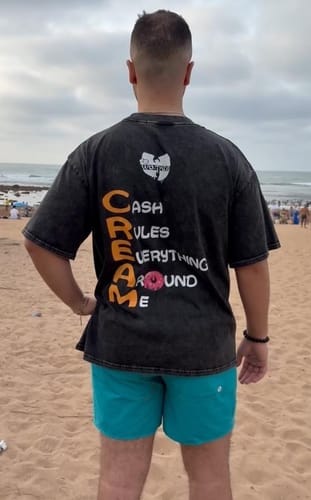 Customer photo review of Wutang Unisex Vintage T-Shirt