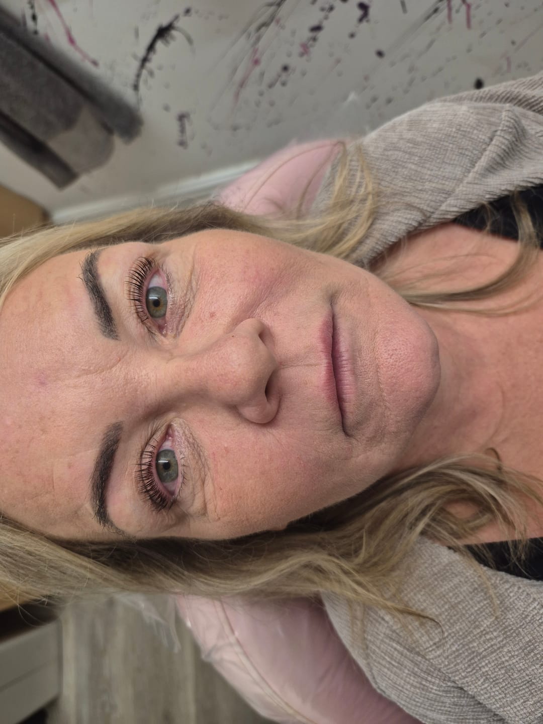 Customer photo review of LIFTED&LAID Korean Lash Lift Kit | Professional Brow Lamination Kit