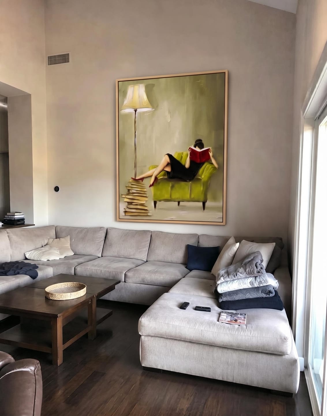 Customer photo review of Impressionist Art | Woman Reading