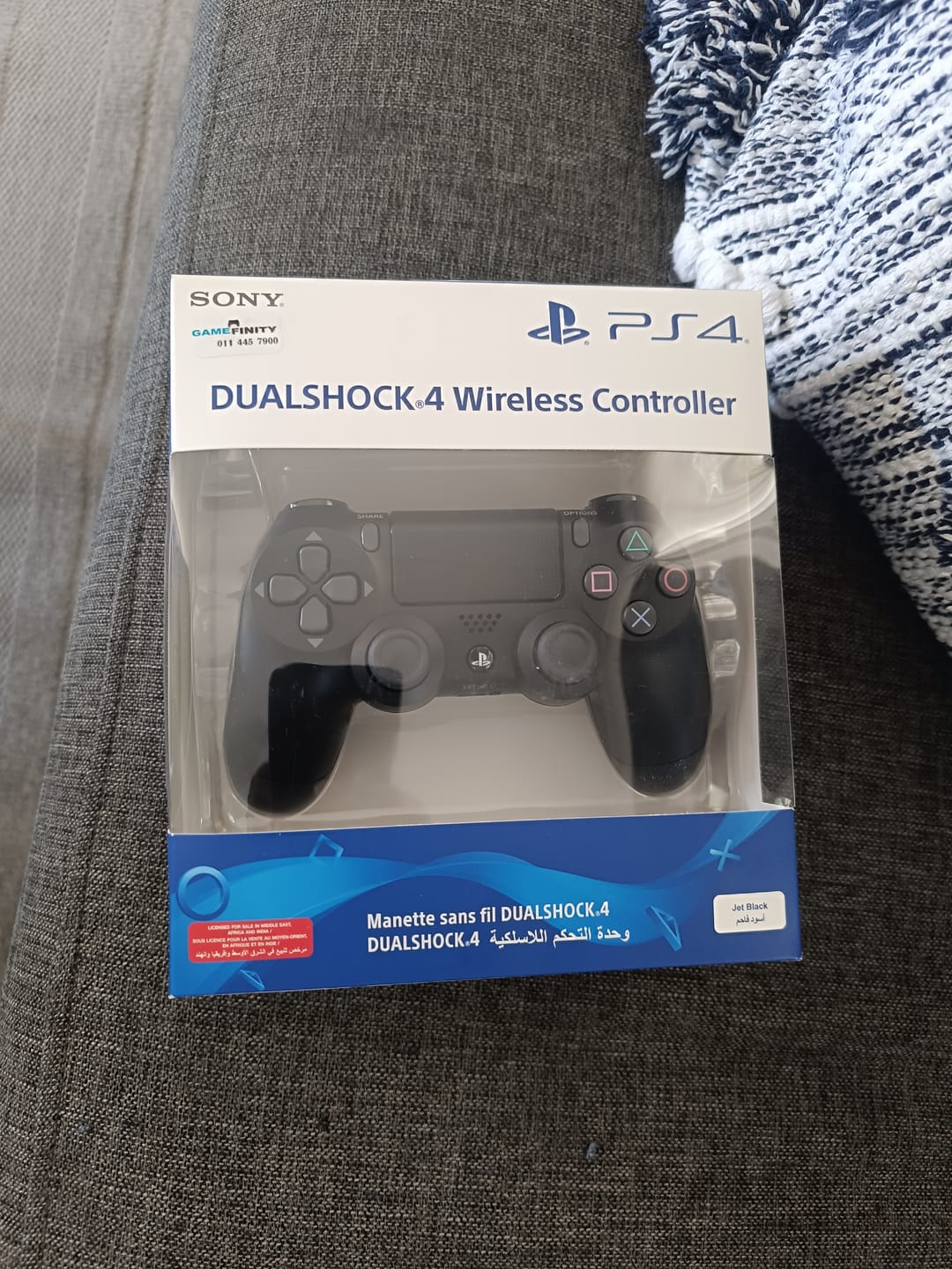 Customer photo review of PS4 Dualshock 4 - Black