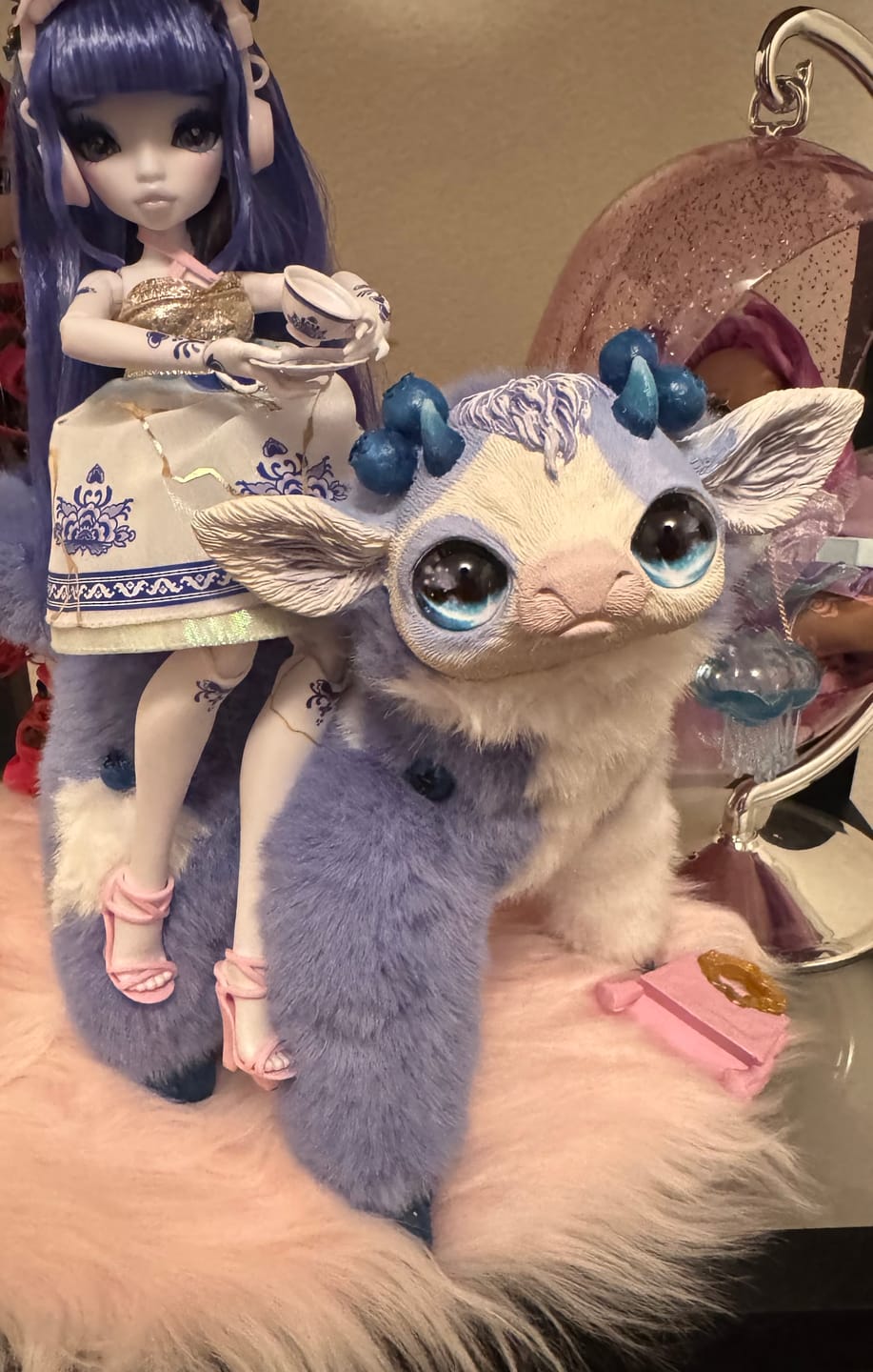 Customer photo review of Blueberry cow