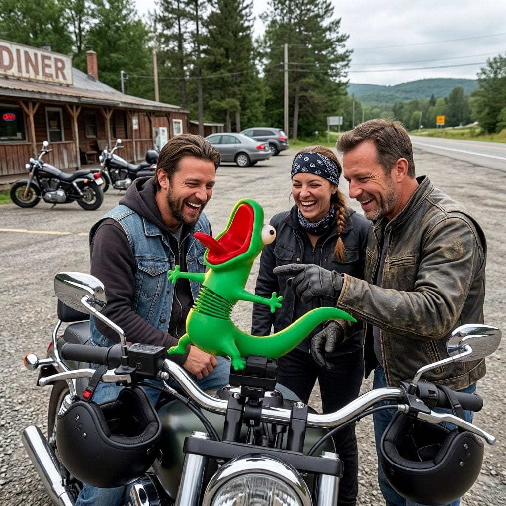 Customer photo review of Dancing Lizard That Rides