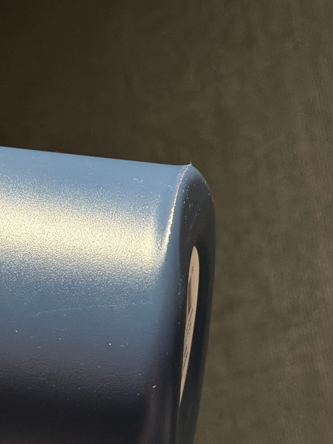 Customer photo review of Hydro Flask Wide Mouth with Flex Straw Cap 32oz, Harbour Blue