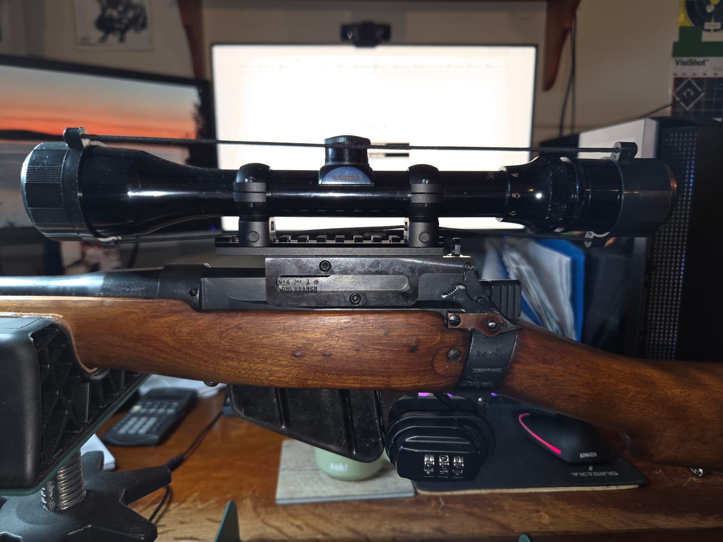 Customer photo review of Lee-Enfield NDT (No Drill-Tap) Scope Mount for No4 and No5 Gen 3