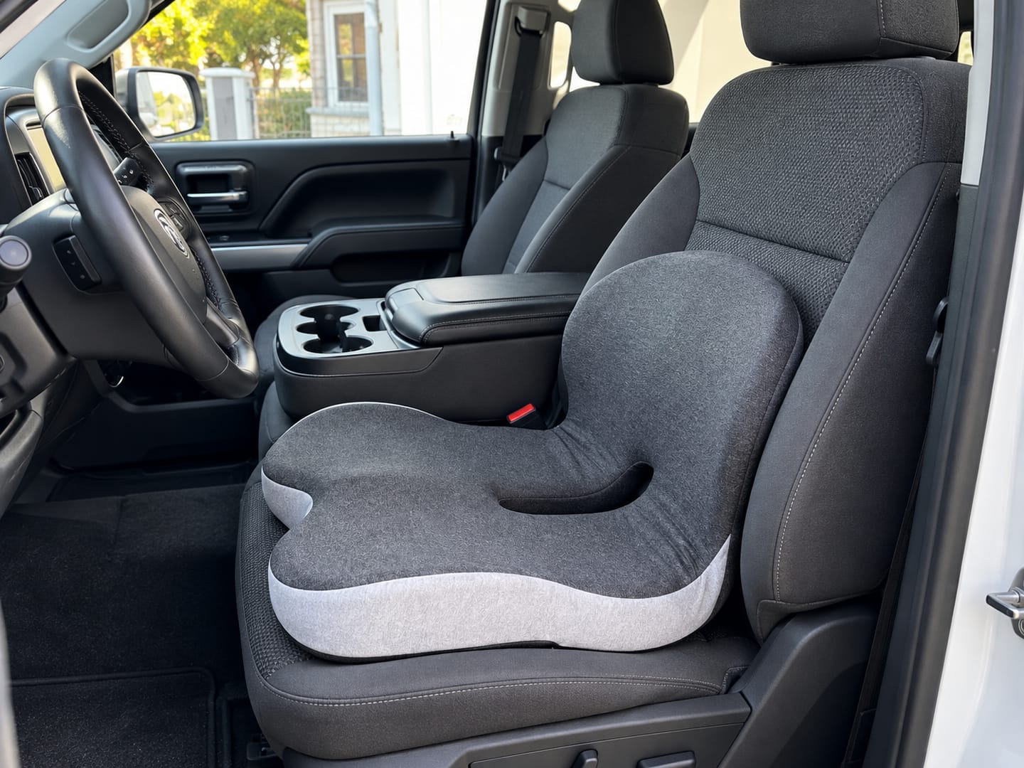Customer photo review of SoftBack™ Ergonomic Seat Cushion