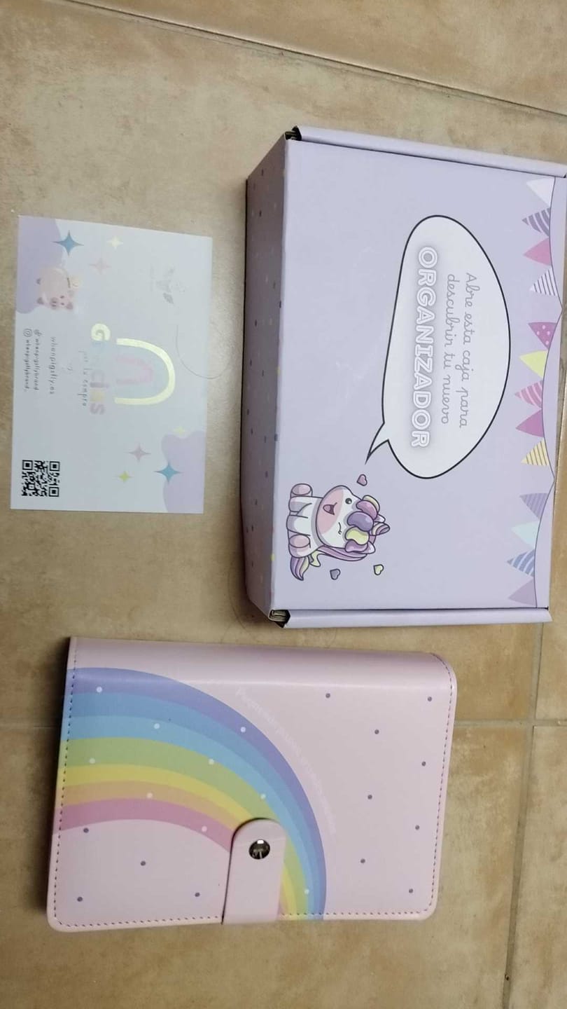 Customer photo review of Libreta de Ahorro A6 Infantil