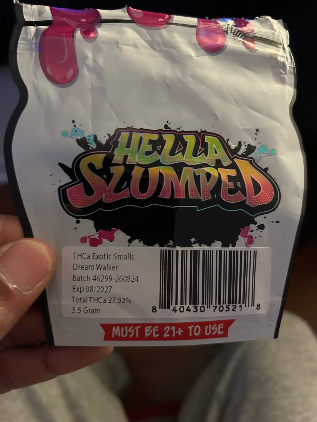 Customer photo review of FREE SAMPLE (with code) THCa Flower