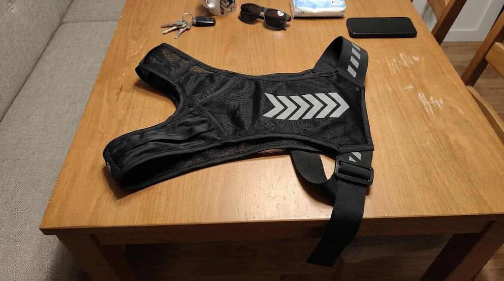 Customer photo review of Chaleco reflectante deportivo