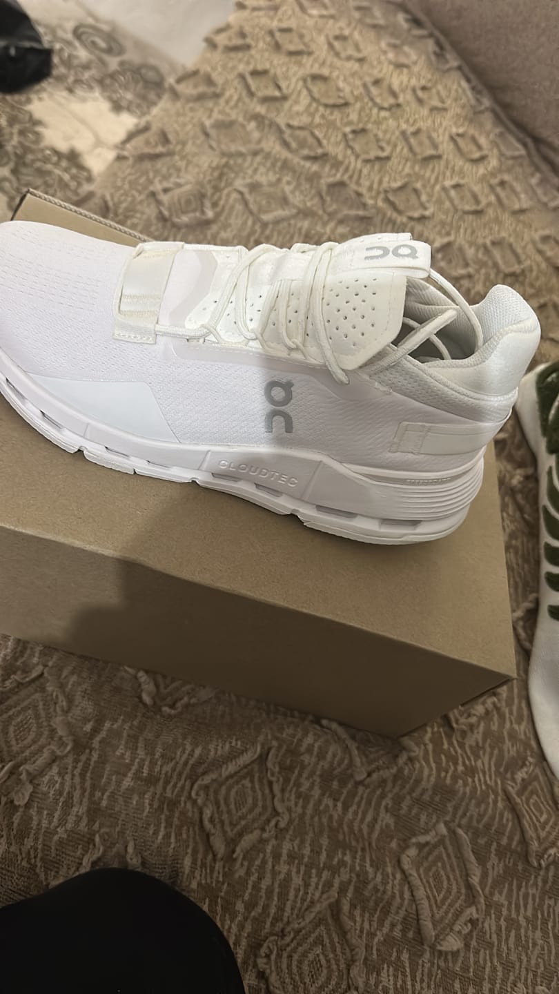 Customer photo review of ON Women's Cloudnova 2 All White