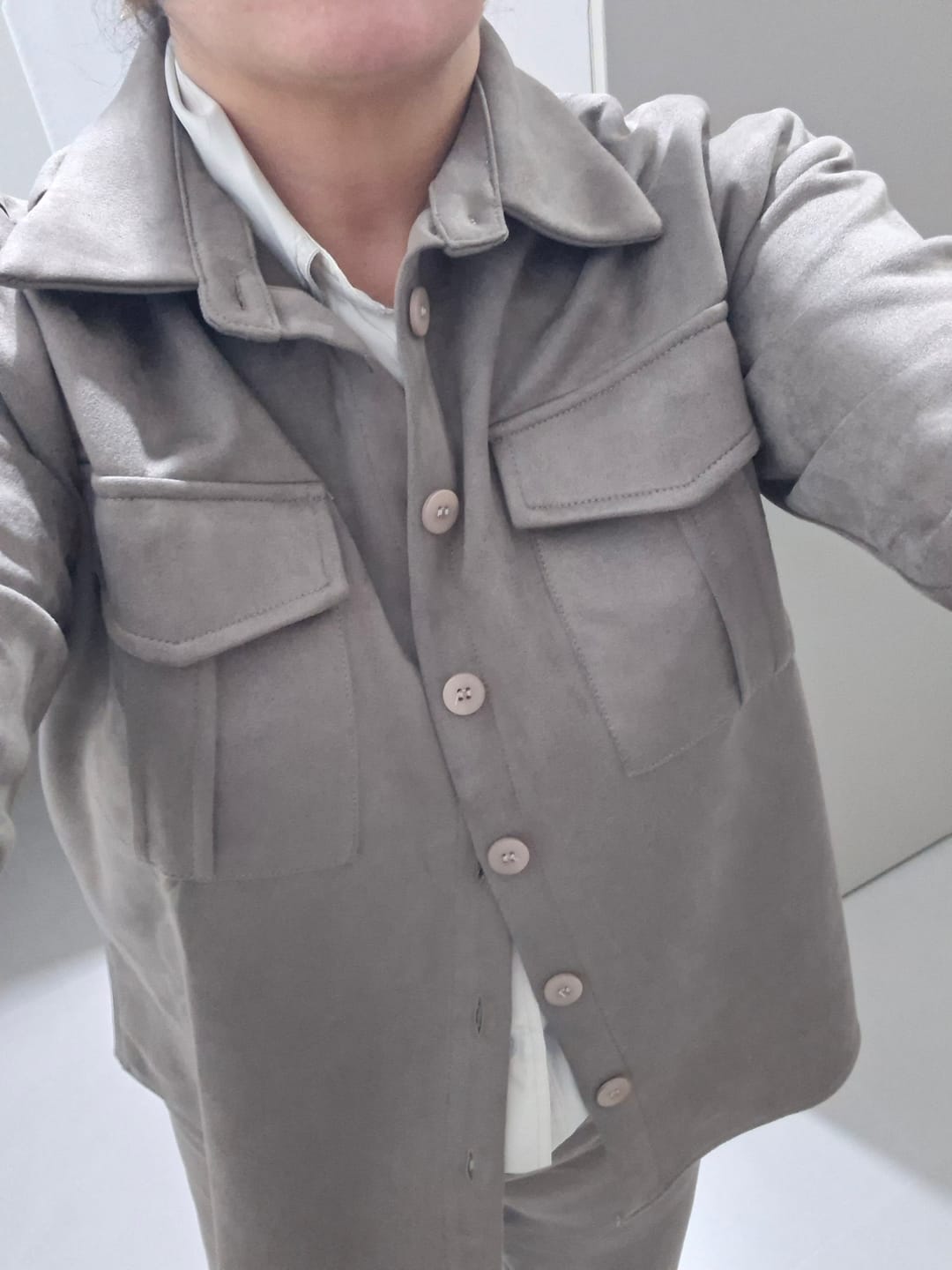 Customer photo review of CAMICIA BIBI FANGO
