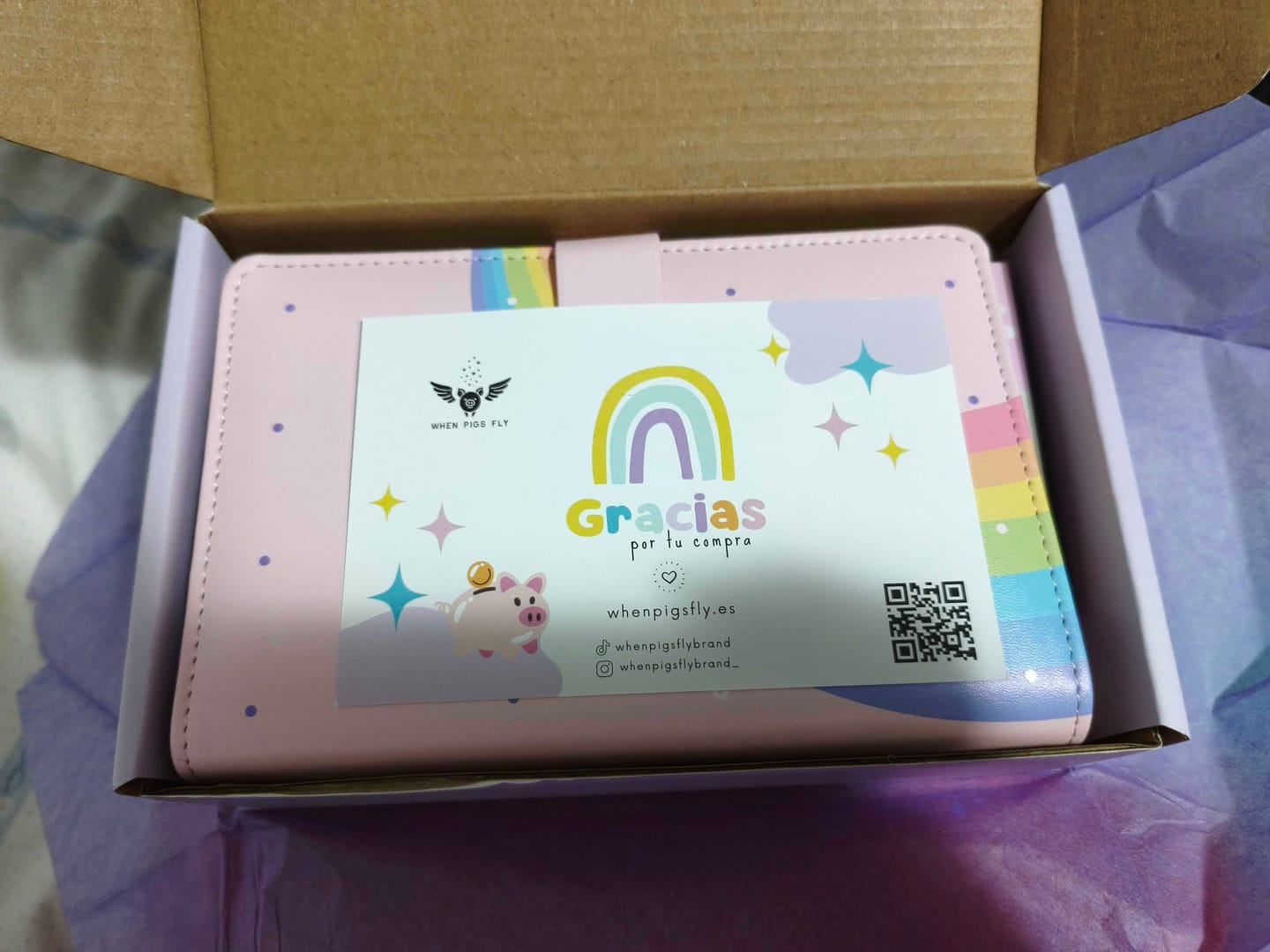 Customer photo review of Libreta de Ahorro A6 Infantil