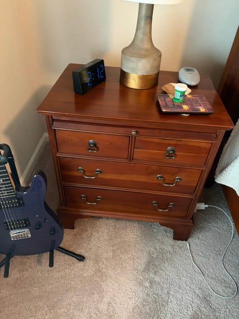 Customer photo review of Round Drawer Pulls with Backplate - Unlacquered Polished Brass