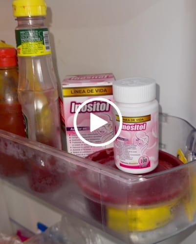 Customer photo review of Inositol | 100 Tabletas de 500 mg