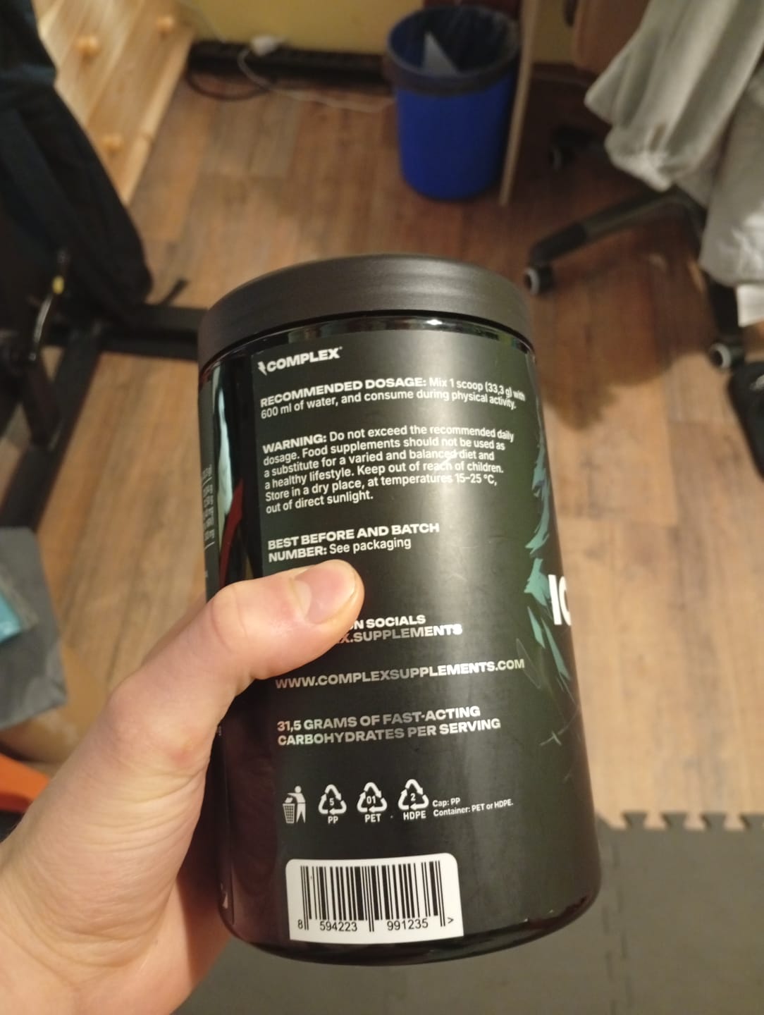 Customer photo review of Dual-Carb Ion Drink CAF